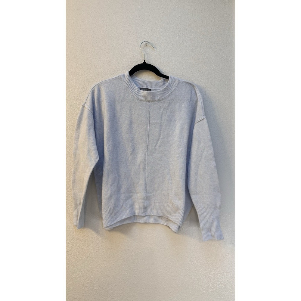 Vince‎ Camuto Light blue Knit Pullover Sweater Crew Neck Long Sleeve S
